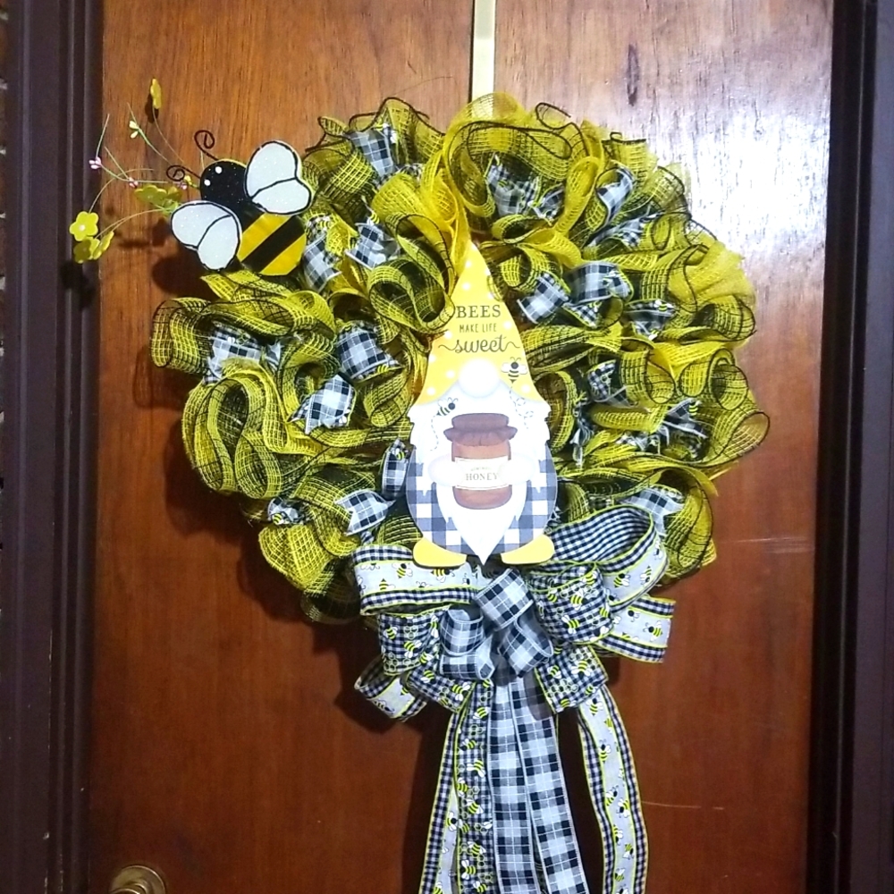 Handmade door wreath
